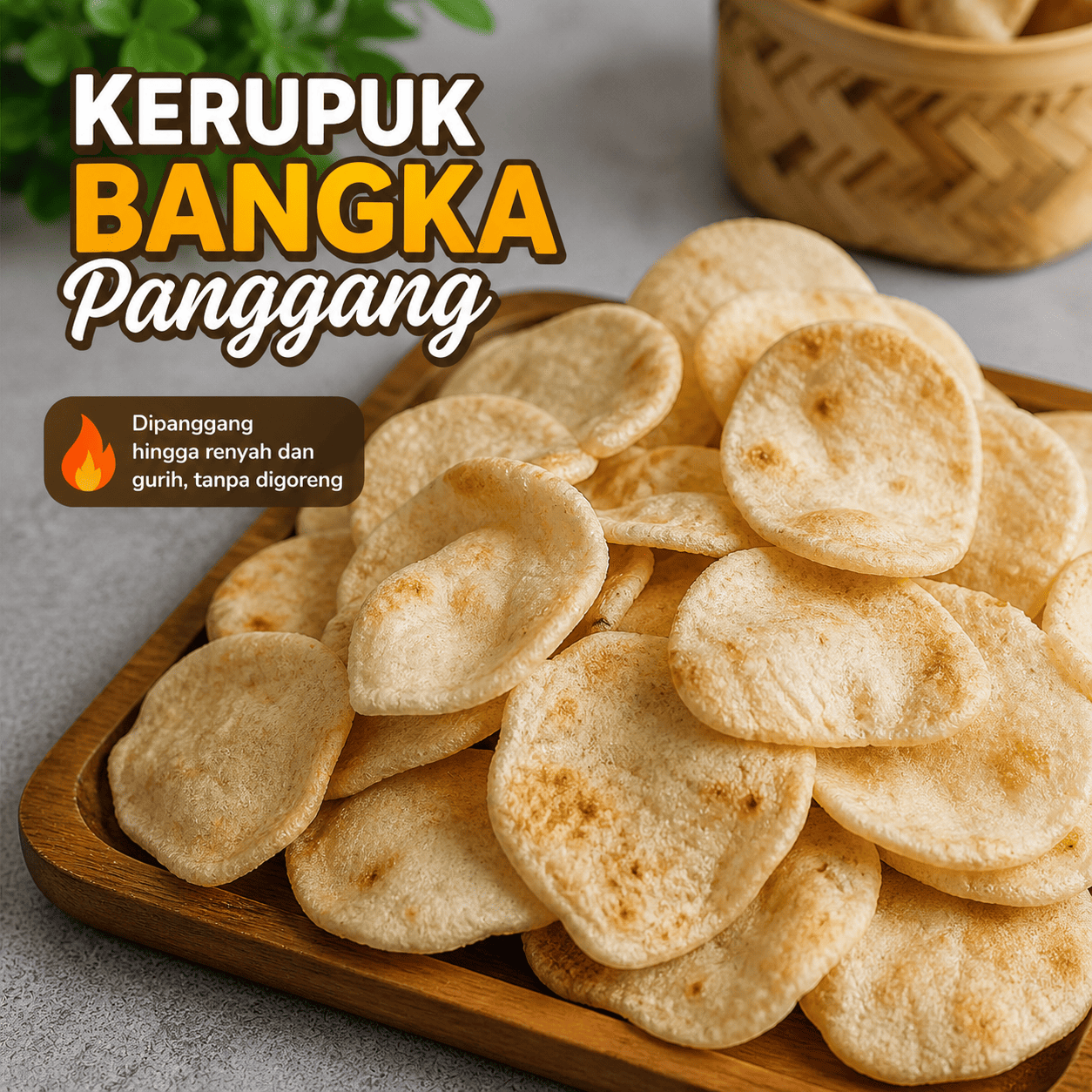 Kerupuk Bangka Panggang